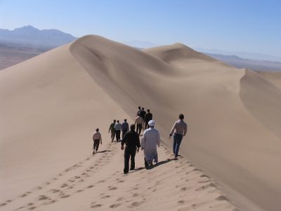تپه های ماسه بادی روستای صفائیه رفسنجان