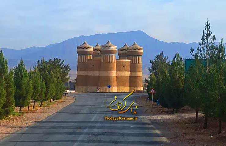 برج کبوترخانه کرمان - تور ماهان شهداد 